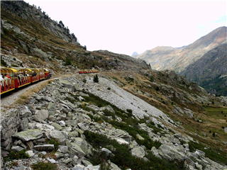 passing another train