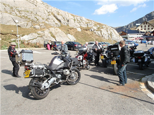 Bikes at Col du Portalet